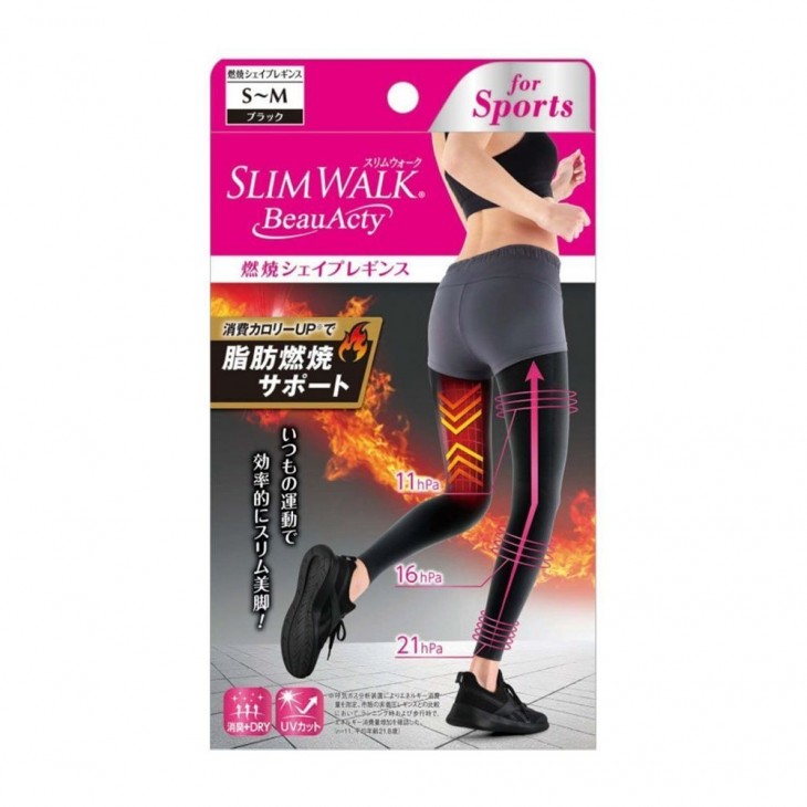 SLIMWALK 美腿運動壓力襪褲 燃燒脂肪型