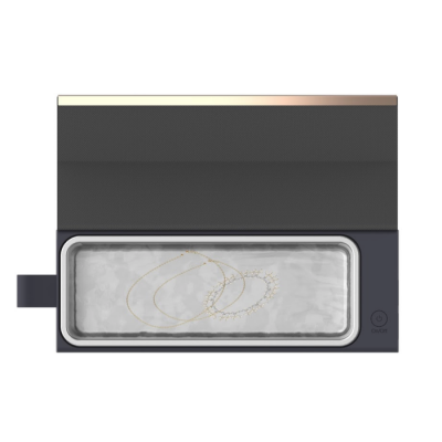 LUNON 可攜式超聲波清洗器 (電池版) 灰色
