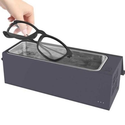 LUNON 可攜式超聲波清洗器 (電池版) 灰色