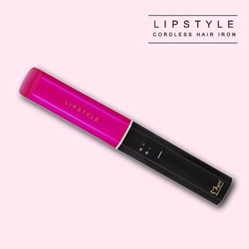 MYMI LIPSTYLE MS101RA 充電式便攜型無線燙髮器 (桃紅色)