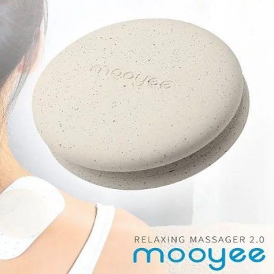 MOOYEE 電動按摩放鬆器 第二代 (圓石白)