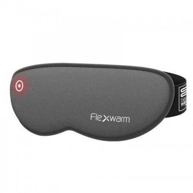FLEXWARM 2代高效睡眠眼罩 (附 2000mAh 電池) 鈦銀灰