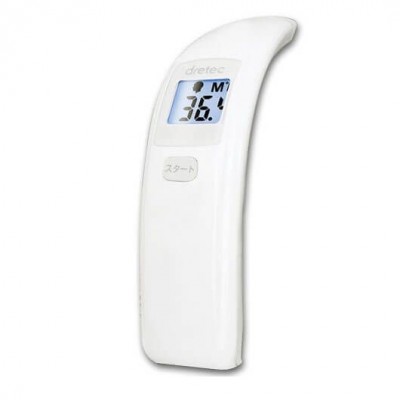 日本 DRETEC TO-401NWT 非接觸式溫度計 (白色)