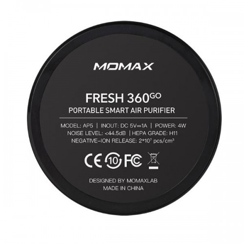 MOMAX Pure Go 智能便攜空氣清新機 AP5
