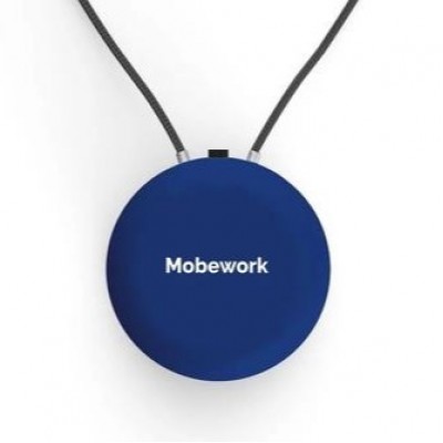 MOBEWORK Air Purifier V2 隨身負離子淨化器 (深藍色)