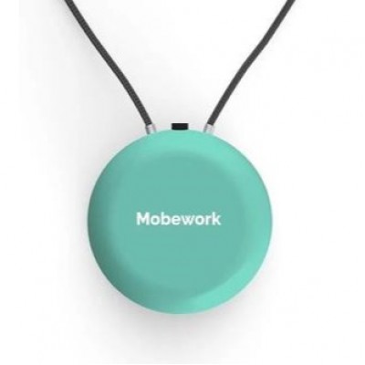 MOBEWORK Air Purifier V2 隨身負離子淨化器 (薄荷綠色)