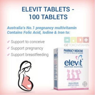Elevit - Pregnancy Multivitamin 100 Tablets