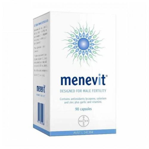 Menevit - 男性備孕膠囊營養素90粒 (改善精子質量)