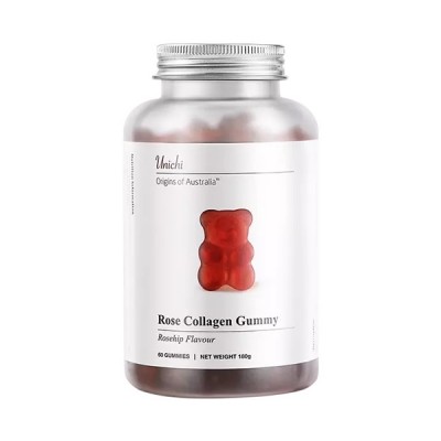 Unichi - Rose Collagen Gummy Bear 60 Gummies