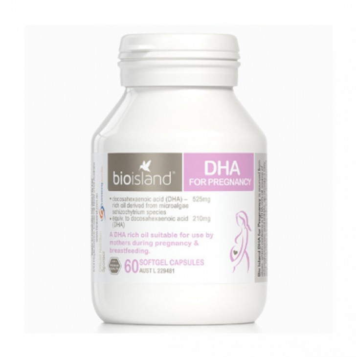 BioIsland - 孕婦及哺乳期專用DHA 60粒 (澳洲直送）