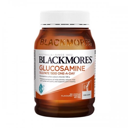 BLACKMORES - (健骨配方) 葡萄糖胺 1500 (每日一粒) 180 粒