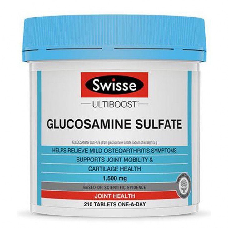 Swisse - Ultiboost 硫酸葡萄糖胺片 210粒 (新包裝)