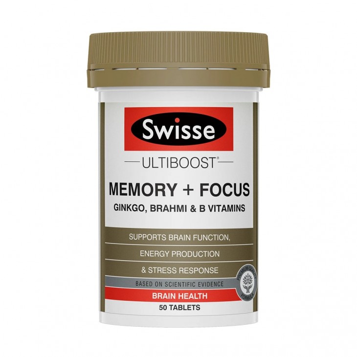 Swisse - Ultiboost 增強記憶力片和提高集中力片 50粒