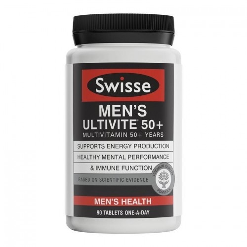 Swisse - 男士複合維生素50歲以上 (增強體力耐力) 90片