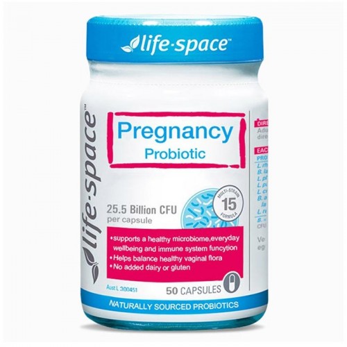 LIFE SPACE 孕婦益生菌膠囊 50粒