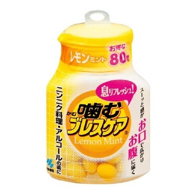 小林製藥Breath Care口氣芳香糖(檸檬薄荷)80粒