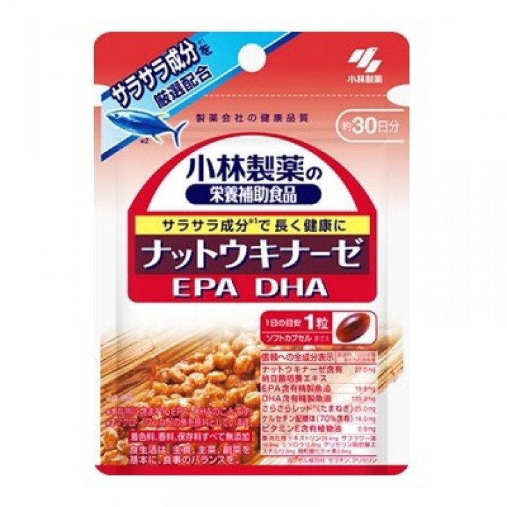 小林製藥納豆激酶EPA DHA30粒