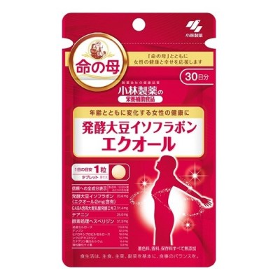 小林製藥發酵大豆異黃酮雌馬酚丸30粒