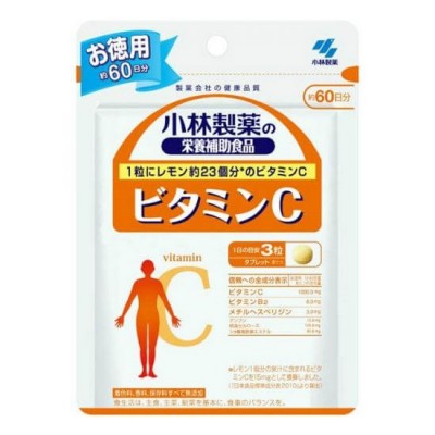 小林製藥維生素C(實惠裝)180粒