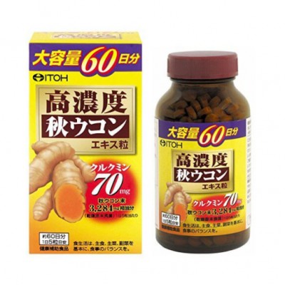 ITOH - 高濃度秋薑黃萃取精華錠 300粒