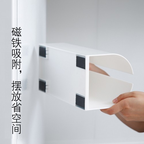 日本製like-it免打孔紙巾盒 (廚房、洗手間均適用)