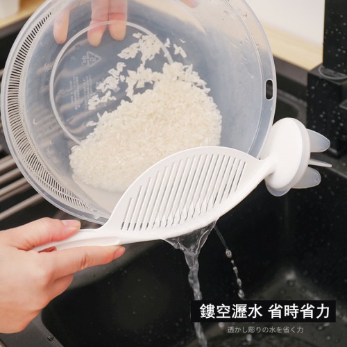 日本製inomata洗米刷淘米神器
