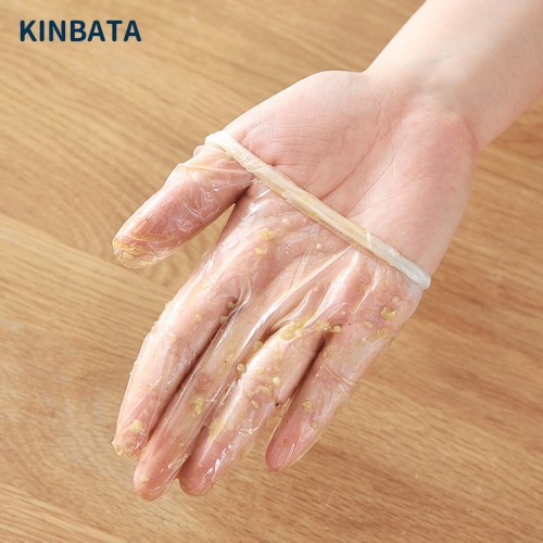 日本KINBATA一次性防漏貼合手套100個裝
