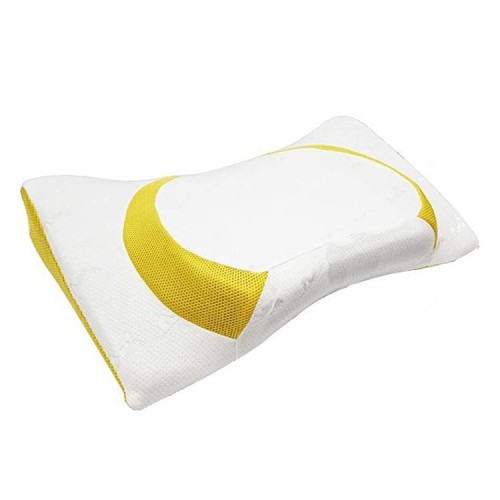 韓國 ZAMURO 完美C型頸椎防護枕 (黃色)