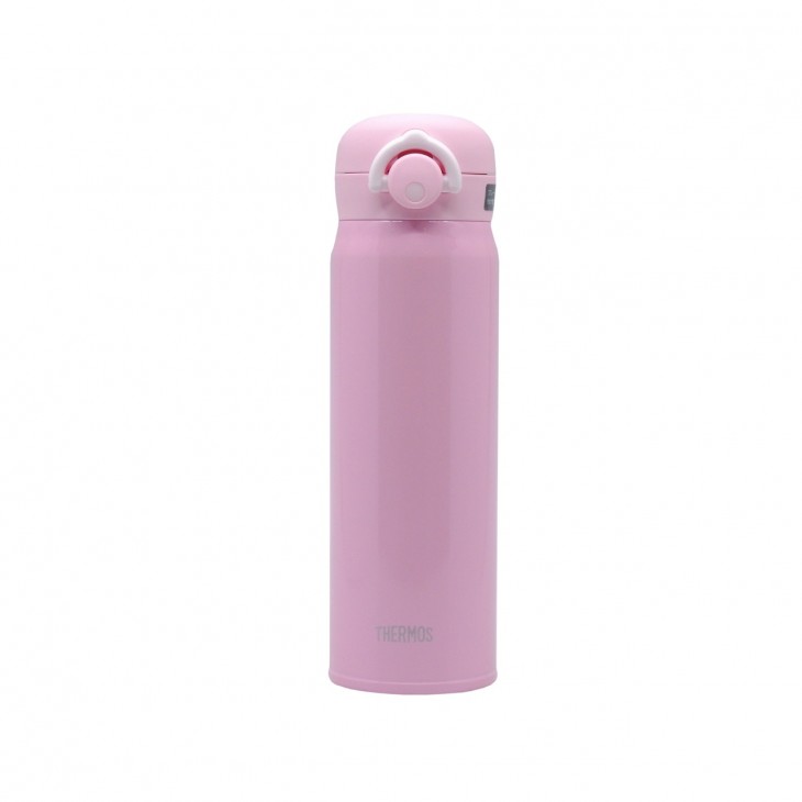 THERMOS 500毫升真空保溫瓶 (粉紅) 超輕