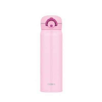 THERMOS 500毫升真空保溫瓶 (粉紅) 超輕