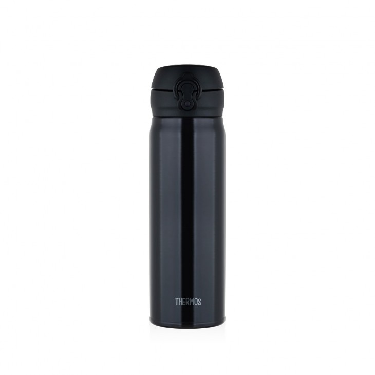 THERMOS 500毫升真空保溫瓶 (黑色) 超輕