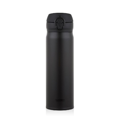 THERMOS 500毫升真空保溫瓶 (啞黑色) 超輕