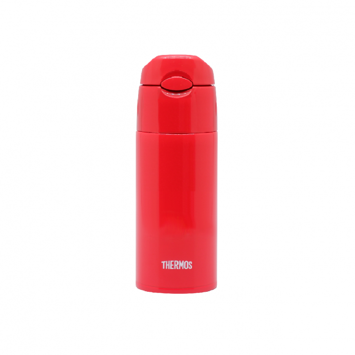 THERMOS 400毫升吸管保溫瓶 (紅色)