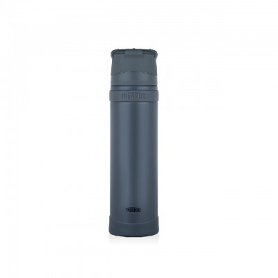 THERMOS 900毫升真空保溫瓶 (霧面灰)