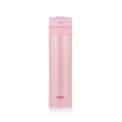 THERMOS 450毫升真空保溫瓶 (粉紅) 超輕