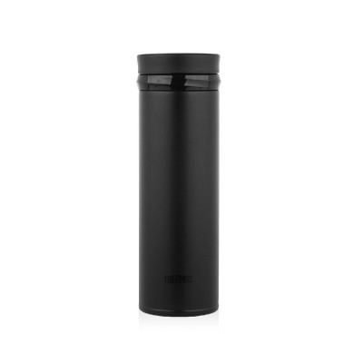THERMOS 350毫升真空保溫瓶 (亮黑色) 超輕