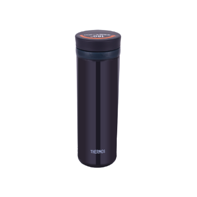 THERMOS 350毫升真空保溫瓶 (黑色) 超輕