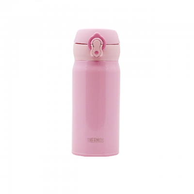THERMOS 350毫升真空保溫瓶 (淡粉紅) 超輕