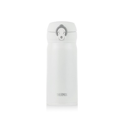 THERMOS 350毫升真空保溫瓶 (銀白) 超輕