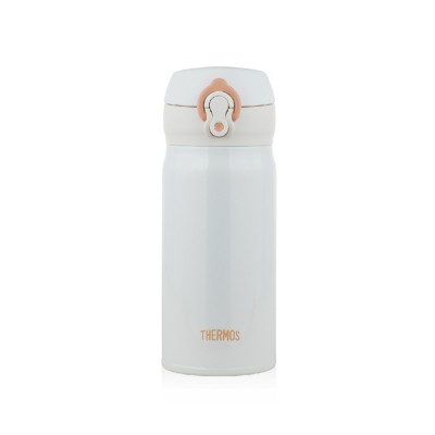 THERMOS 350毫升真空保溫瓶 (米白) 超輕