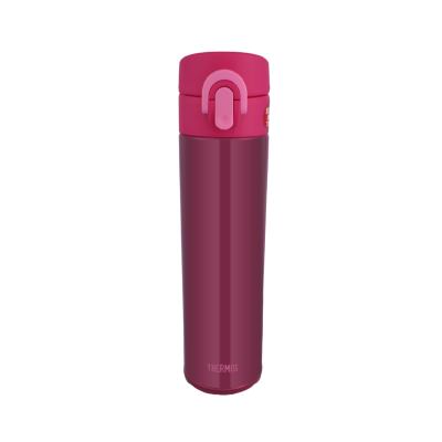 THERMOS 400毫升真空保溫瓶 (紅色) 超輕