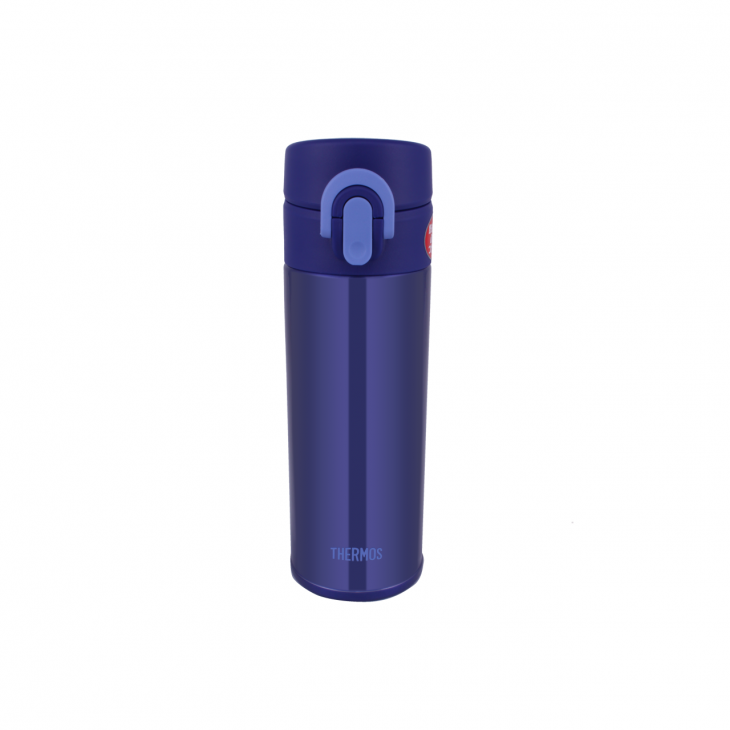 THERMOS 300毫升真空保溫瓶 (藍色) 超輕