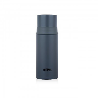 THERMOS 350毫升真空保溫瓶 (霧面灰)