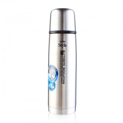 THERMOS 470毫升真空保溫瓶 (不銹鋼銀)