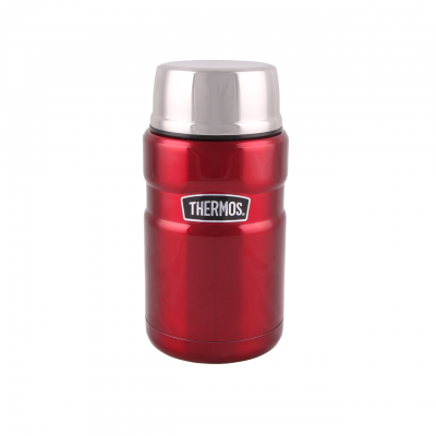 THERMOS 710ml Vacuum Insulated Food Jar (Red)