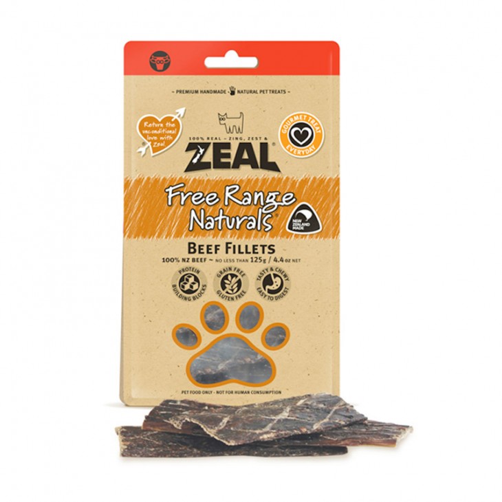 Zeal - 紐西蘭牛肉乾 125g (狗零食)