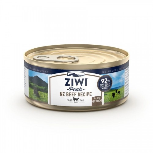 Ziwipeak - 鮮肉貓罐頭 (牛肉配方) 85g (貓濕糧)