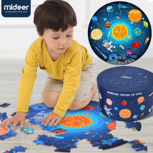 MIDEER - 兒童培養想像力專注力益智拼圖150塊 (太空漫步)