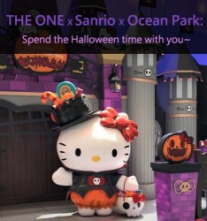 THE ONE X Sanrio X Ocean Park: Spend the Halloween time with you~