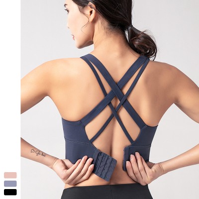 High Stretch Breathable Criss Cross Back Energy Bra